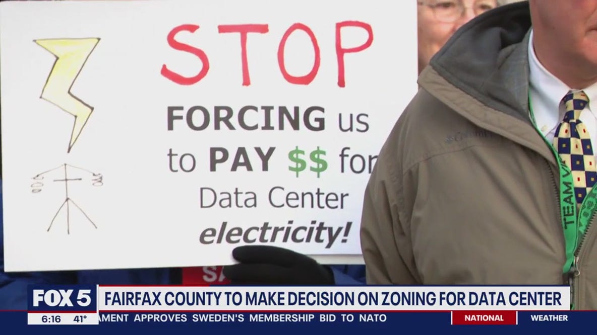 Fairfax County to make decision on zoning for Chantilly data center